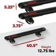Yakima FatCat 6+ Ski and Snowboard Mounts with SKS Locks Black