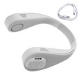thumbnail image 3 of Ventilador de cuello Ventilador colgante eléctrico recargable Enfriador portátil ajustable para trabajo deportivo, Blanco Eigraketly HA004386-01B, 3 of 6