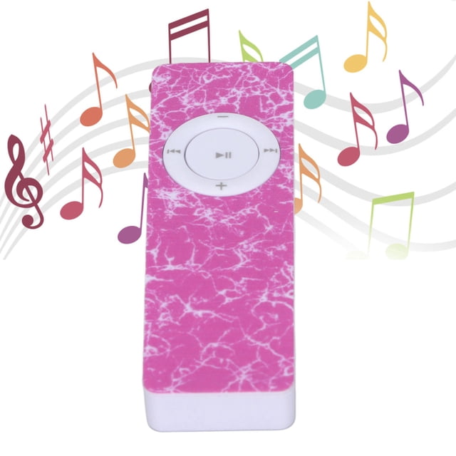 Reproductor mp3 de 64 gb, reproductor de música portátil con sonido hifi sen pérdidas y cable usb, reproductor de música mp3 de abs duradero para correr y viajar por negocios