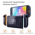 thumbnail image 2 of Carcasa Protector Switch 2 Case Funda Grip Rígido Transparente Antigolpes, 2 of 5