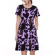 thumbnail image 1 of Balery Cartoon Black Cats Vestidos sueltos de manga corta para mujer, vestidos de verano 2025, vestidos casuales de corte A con vuelo., 1 of 6