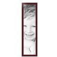 thumbnail image 2 of ArtToFrames 11" x 44" Cherry Picture Frame, 11x44 inch Red MDF Poster Frame (WOM-4333), 1 Pack, 2 of 8