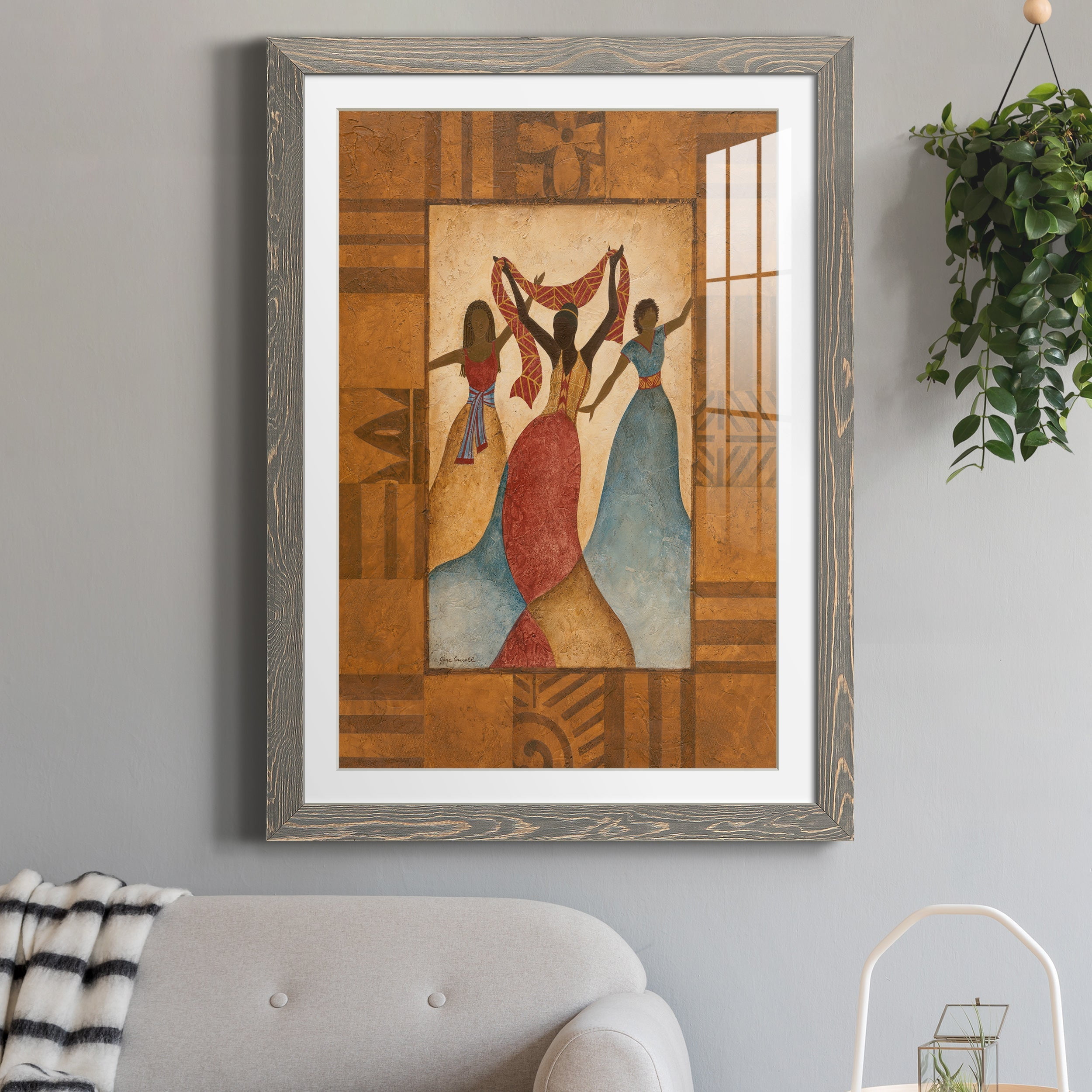Rhythm - Premium Framed Print - Distressed Barnwood Frame - Ready to Hang