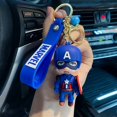 thumbnail image 1 of Llavero colgante de dibujos animados de Marvel para niños, soporte de llavero de Spider-Man, llavero de coche, bolsa de teléfono móvil, joyería colgante, regalos de Disney qiuyongming unisex, 1 of 2