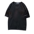 thumbnail image 2 of Men Shirts Casual Mens T-Shirts Cotton Graphic Tees Summer Shirts for Men Beach Oversized Tshirts for Men White Shop now, 2 of 7