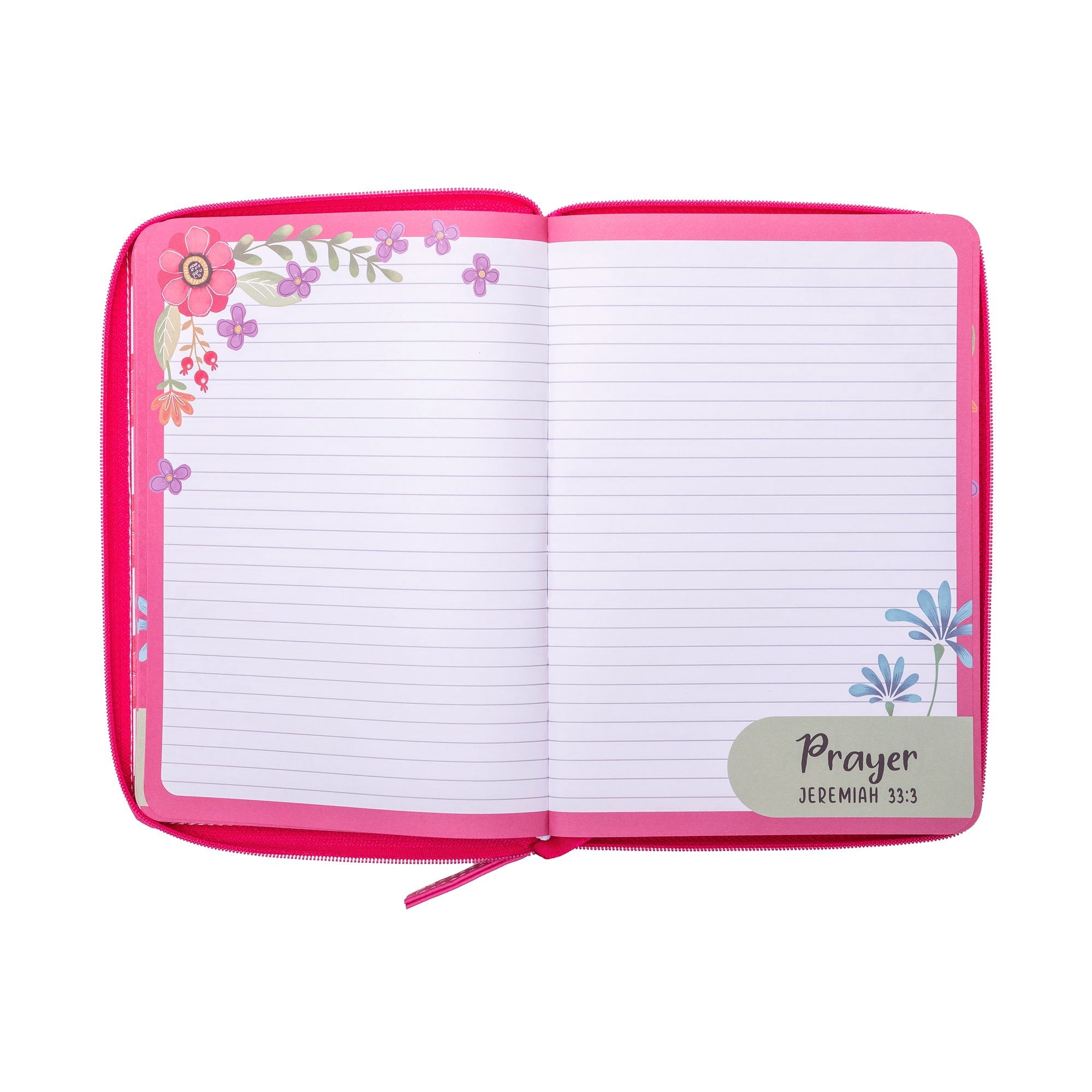 Zippered Faux Leather Journal: Worship in Spirit & Truth, John 4:24