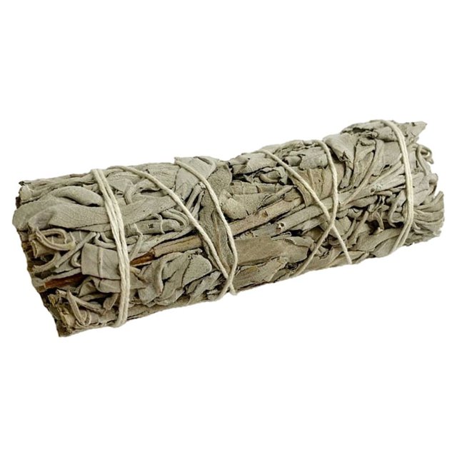 Matsuzay Fresh White Sage Fragrance Good Ingredient Incense Smudging 15cm-length Hand-tied Smudge Useful Stick Travel Ritual Supply Home Type3 NO3