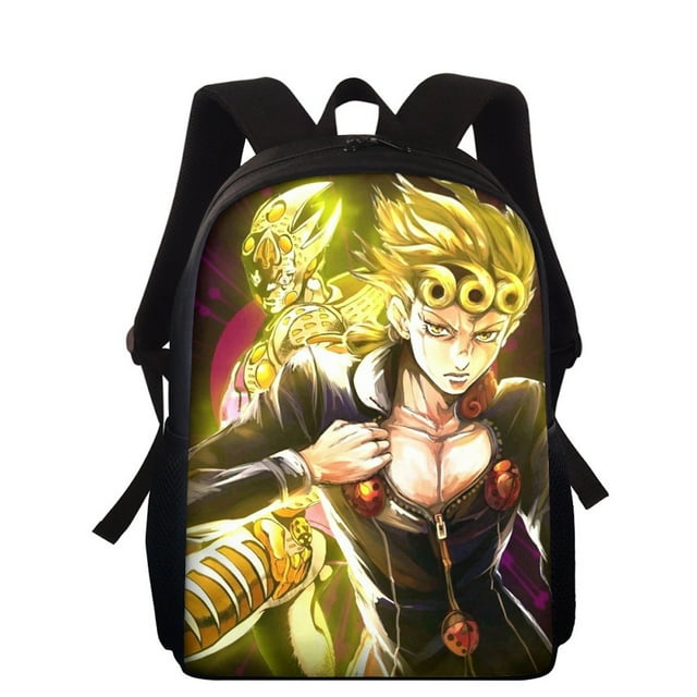 Mochila Jojos Bizarrés Adventures Kids School de poliéster