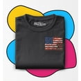 thumbnail image 2 of Shop4Ever American Flag Pocket Size Patriotic 4th of July Toddler's Cotton T-Shirt 5T/6T Black, 2 of 6