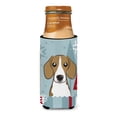 thumbnail image 3 of Caroline's Treasures BB1735MUK Winter Holiday Beagle Ultra Beverage Insulators for slim cans , Slim Can, multicolor, 3 of 3