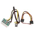 thumbnail image 1 of DC 12V input 24Pin Pico ATX 150W Switch PSU Mini ITX Power Supply Module 4Pin CPU, DC 12V 150W Power Supply Module, 1 of 5