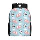 thumbnail image 1 of Fotbe Cute Panda Flying in the Sky Mochila de Viaje para Laptop, Mochila Ejecutiva Delgada y Resistente 15.6", 1 of 8