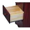 thumbnail image 3 of 100% Solid Wood 3-Drawer Night Stand 5522 by Palace Imports, Mahogany, 3 of 7