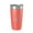 Coral, variant on Lake Nicol Map Tumbler Travel Mug Insulated Laser Engraved Coffee Cup Alabama 20 oz Red