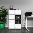 thumbnail image 2 of Metal Lockers for Employees,Office Storage Locker with 4 Door,Tall Locker Cabinet for Employees,School, Office, Home, Gym,Bedroom, 2 of 9