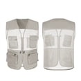 thumbnail image 2 of Neries Chaqueta de pesca de verano con bolsillos delanteros Tamaño múltiple CHEIST CHAIST CHAISTWEAT HOMBRES OUTERWAR VESTIDOS ACCESORIOS DE JUEGOS AIRNIOS ACCESORIOS CUENTION GRIS / XXL sidaley OD003201-23, 2 of 7