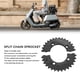 thumbnail image 4 of Piñón de carreras dividido piñón dividido de ajuste perfecto para scooter eléctrico ANGGREK Otros, 4 of 8