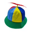 thumbnail image 1 of Chapeaux à Hélice Casquette d'Hélicoptère Cadeau Unique Multicolore Confortable Drôle Libellule Taille Enfant, 1 of 9