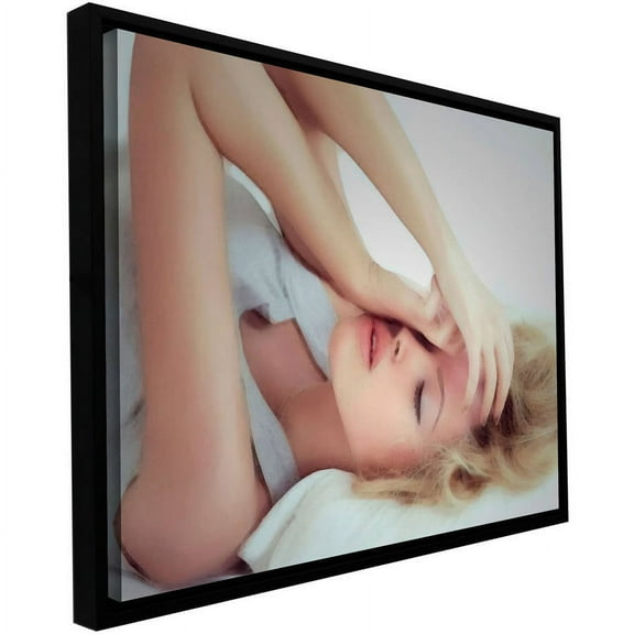 ArtWall Dean Uhlinger "Wanting And Waiting" Floater Framed Gallery-Wrapped Canvas