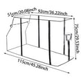 thumbnail image 3 of Housse de Protection Universelle Toutes Saisons pour Chariot de Camping Extérieur Protection contre la Pluie avec Fermeture Éclair Réglable, 3 of 8