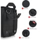 thumbnail image 3 of Riñonera táctica compacta de grado militar para acampar y hacer senderismo, multifunción con mosquetón, ideal para andar en bicicleta, escalar y viajar, 3 of 5