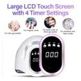 thumbnail image 3 of 66LED Nail Dryer UV LED Nail Lamp For Curing All Gel Nail Polish With Motion Sensing Professional Manicure Salon Tool Equipment ,Easy to Use, 3 of 7