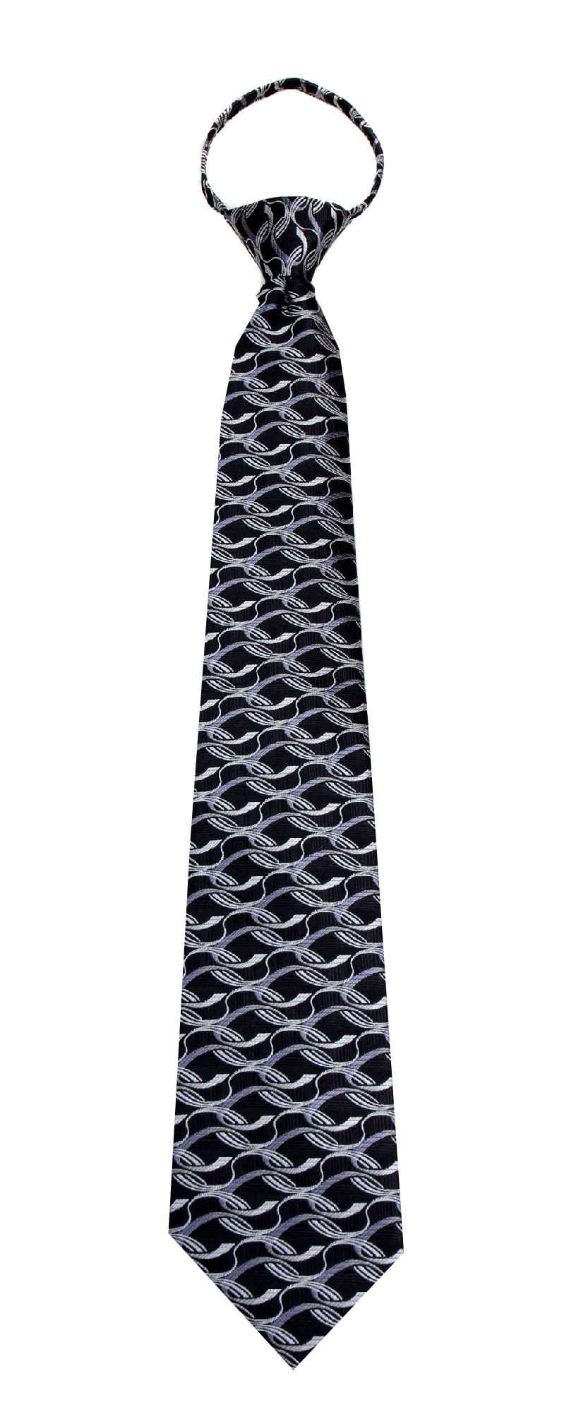 Mens Pre-made Zipper Tie Fashion Zip Up Neckties - Walmart.com