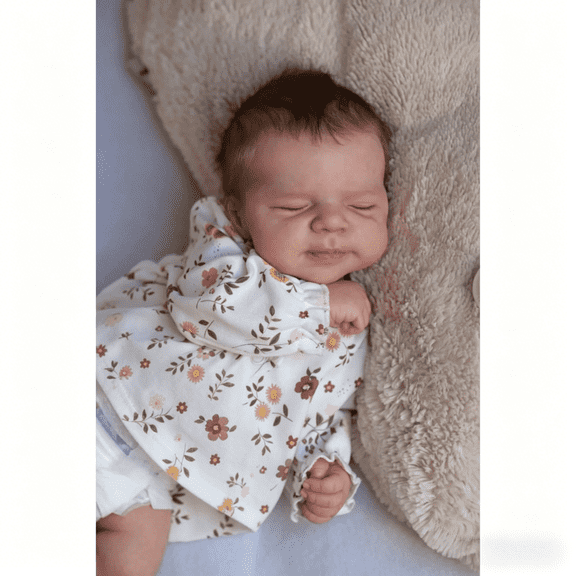 18 inch Cute Reborn Baby Dolls Full Body Silicone Sleeping Reborn Newborn Baby Realistic Girl Real Life Doll Toys for gift