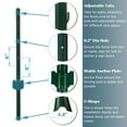 thumbnail image 2 of MTB 5 Feet Sturdy Duty Fence Post,10 Pieces, 2 of 5