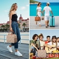 thumbnail image 7 of Flower Lunch Bag for Women Men Reusable Insulated Lunch Bags, Leakproof Cooler Food Lunch Tote Bag, Large Capacity Lunch Box for Work School Travel Picnic, 7 of 7