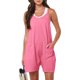 thumbnail image 1 of MKLEKYY Pijama Corto Informal De Verano Para Mujer, Mono Corto, Ropa Holgada Para Niña 2024, 1 of 4