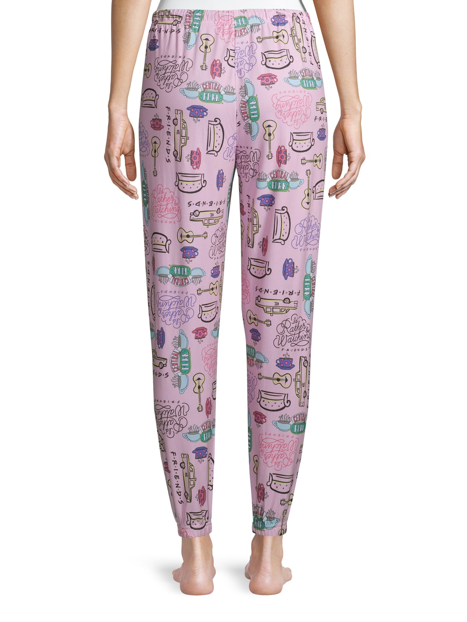 Friends The Television Series Women039s Pink Sleepwear Pajama Pants NEW  Size 3X  eBay