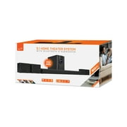 iLive IHTB142B Wireless 5.1 Channel Surround Sound 80 Watt Continuous Power Subwoofer, Black