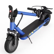 Electric Scooter for Adults - 350W Motor 10" Solid Tires, up to 19MPH E-Scooter with Dual Suspension