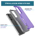 thumbnail image 3 of Njjex for Galaxy S24 Phone Case,360°Full Body Shockproof Heavy Duty Protection With Tempered Glass Screen Protector Case Cover for Samsung Galaxy S24 5G 2024 (Purple), 3 of 6