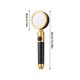 thumbnail image 4 of Advancent Cabezal de ducha ajustable Filtro de ahorro de agua Rociador de ducha Cabezal de ducha DIY Rociador de repuesto giratorio de 360 grados Juegos de accesorios de baño Oro negro, 4 of 6