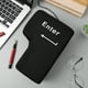 thumbnail image 2 of Big Enter Key Throw Pillow con USB Office Stress Relief Tool Noon Break Nap Desktop Pillows Vent Toy (Negro), 2 of 5