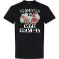 thumbnail image 3 of Inktastic Promoted to Great Grandma with Flowers T-Shirt, 3 of 5