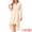 Beige, variant on DARING DIVA Chiffon V-Neck Midi Cocktail Dress L Navy Blue
