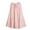 Pink, variant on TMOYZQ Maxi Skirts for Women Cotton Linen Bohemian Long Skirt Two Layer Swing A-Line Flowy Skirts Casual Loose Beach Vacation Skirts