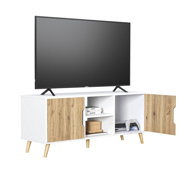 Mueble para TV MORU FULL Blanco Minimalista