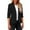 Black, variant on Joau Blazers for Women Business Casual Lapel Collar 3/4 Sleeve One Button Work Office Suit Jackets Summer Lightweight Blazers with Pockets