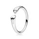 thumbnail image 5 of 9 piezas nuevo anillo de circón colorido Simple y generoso anillo hueco, tamaño 8,, 5 of 5