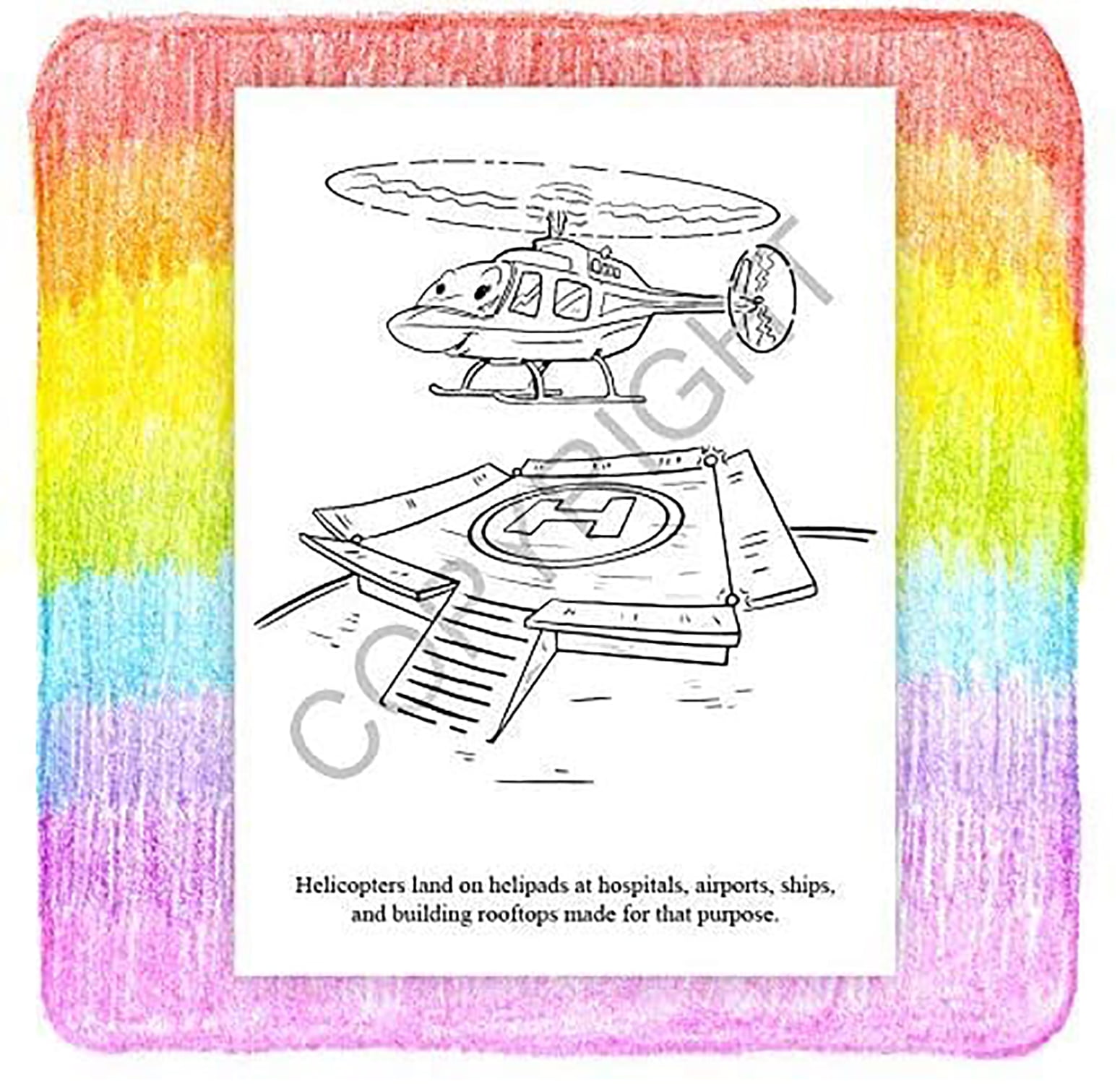 25 Pack - Aviation Adventures Kid's Educational Coloring & Activity Books