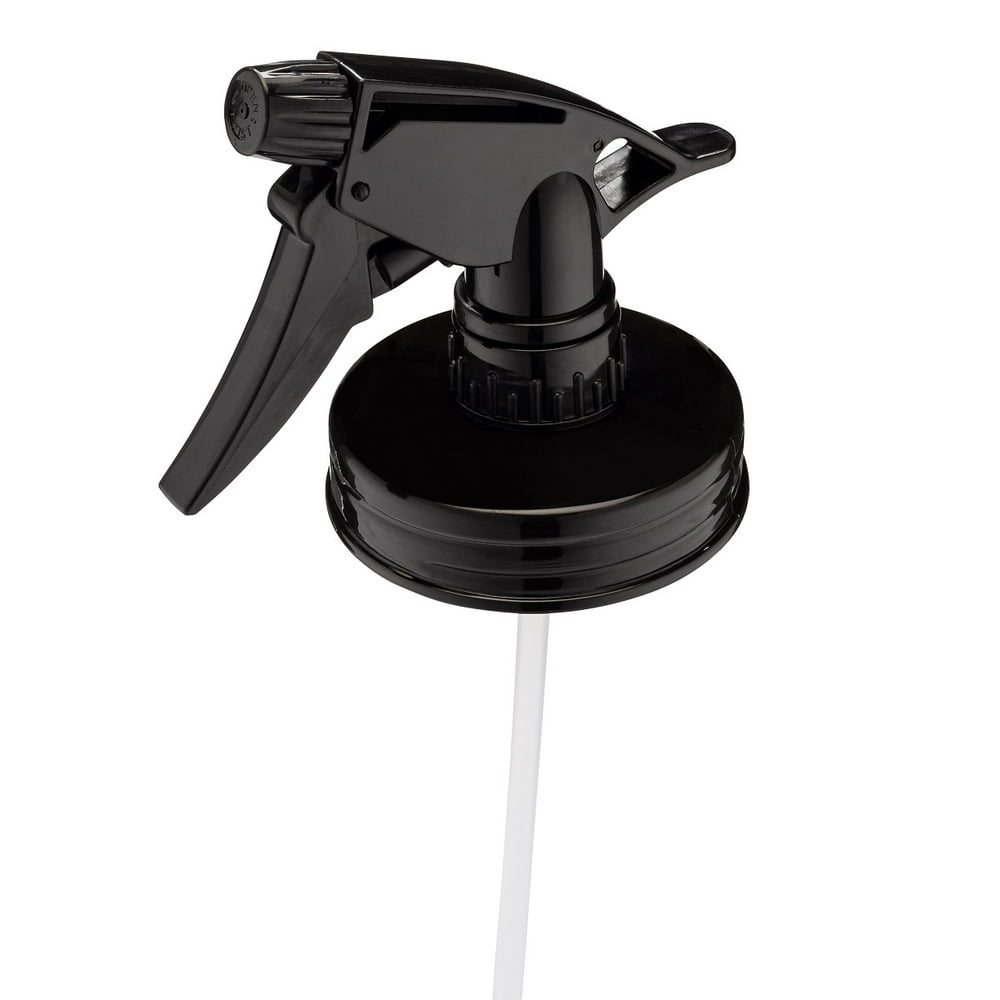 Jarmazing Products Mason Jar Sprayer Lids Black 1 pack with