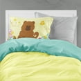 thumbnail image 2 of Carolines Treasures BB6142PILLOWCASE Easter Eggs Chow Chow Red Fabric Standard Pillowcase Standard multicolor, 2 of 2