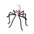 thumbnail image 2 of Halloween Skull Head Spider Decoration 11.81inch Creepy Skeleton Spider Decoration with Crossed Bones ABS Plastic Indoor Outdoor Party Layout Supply for Spooky Scene Decor, 2 of 6