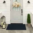 thumbnail image 6 of Mohawk Home Welcome Impressions Rib Outdoor Polyester Door Mat, Blue, 2' X 4', 6 of 8