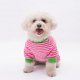 thumbnail image 5 of Ropa de invierno para mascotas de cuatro patas acolchada vacía, ropa de invierno de una pieza para perros con rayas frescas, 5 of 6