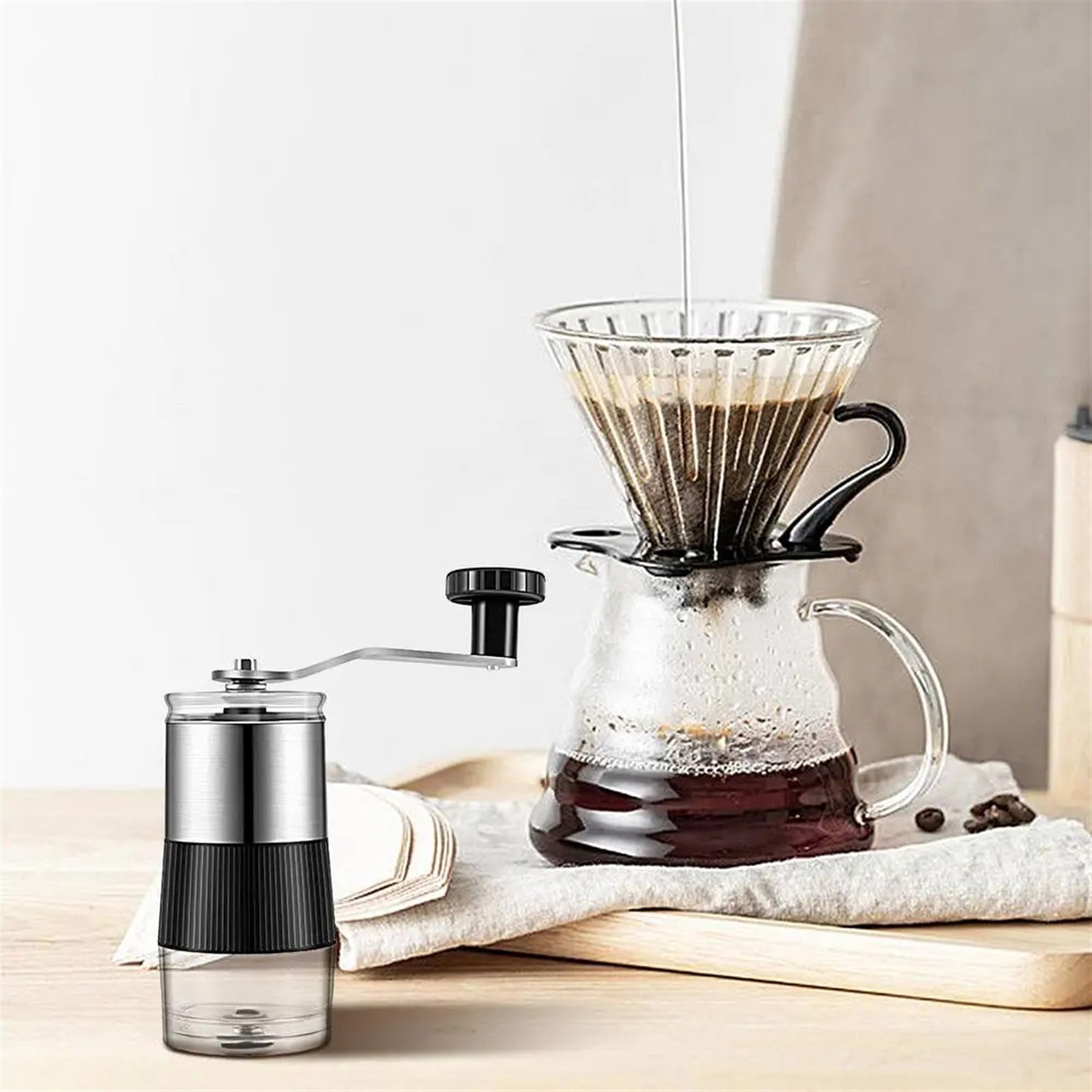 Manual Coffee Grinder Coffee Bean Grinder Manual Coffee Bean Grinder Manual Burr Hand Coffee Grinder Gift For Camping